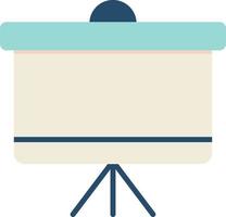 Projector Screen Creative Icon Design vector