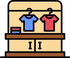 Clothes Rack Creative Icon Design vector