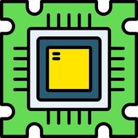 Processor Creative Icon Design vector