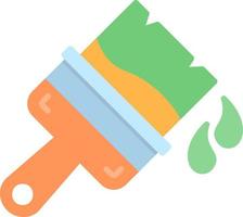 Paint Brush Creative Icon Design vector