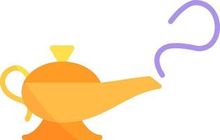 Magic Lamp Creative Icon Design vector