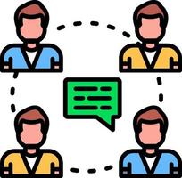 Communication Creative Icon Design vector