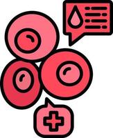 Blood Cells Creative Icon Design vector
