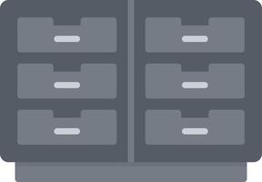 Cabinet Creative Icon Design vector