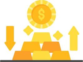 Gold Creative Icon Design vector