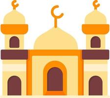 Mosque Creative Icon Design vector