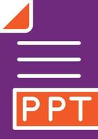 PPT Vector Icon Design Illustration