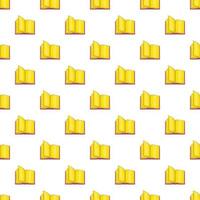Open book pattern, cartoon style vector