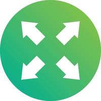 Expand Vector Icon Design Illustration