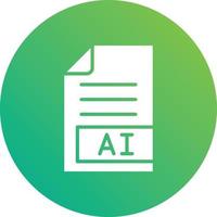 AI Vector Icon Design Illustration