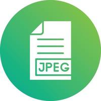 JPEG Vector Icon Design Illustration