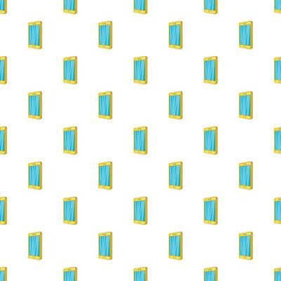 Mobile phone pattern, cartoon style