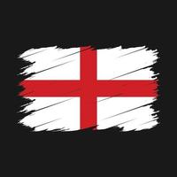 England Flag Brush vector