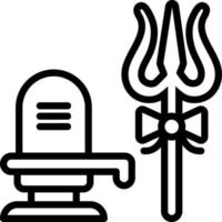 line icon for mythological vector