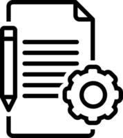 line icon for prerequisite vector