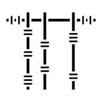 Quipu Glyph Icon vector