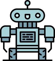 Robot Creative Icon Design vector