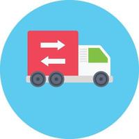 delivery truck vector illustration on a background.Premium quality symbols.vector icons for concept and graphic design.