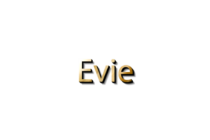 nom 3d d'Evie png