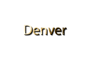 denver nombre 3d png