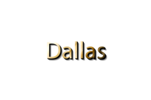 Dallas-Name 3d png