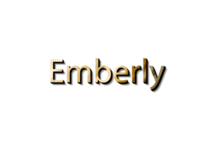 Emberly 3D-Name png