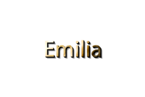Emilia 3D-Name png