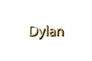 DYLAN 3D NAME png