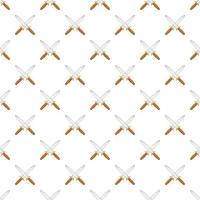 Knives pattern, cartoon style vector