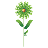 diseño de flores florecientes para la decoración png