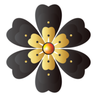 Vintage Blume für die Dekoration png