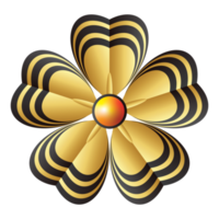 vintage blumenelemente zur dekoration png