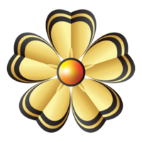 vintage blumenelemente zur dekoration png