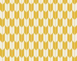 Colorful chevron pattern. Yellow mustard color geometric chevron line stripes seamless pattern background. Oriental Japanese pattern for fabric, home decoration elements, upholstery, wrapping. vector