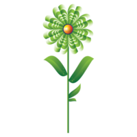 design de flor desabrochando para decoração png