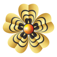 vintage blumenelemente zur dekoration png