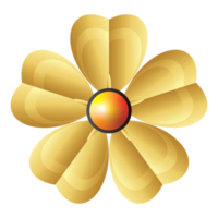 årgång blomma element för dekoration png