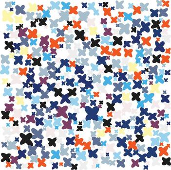 hermoso y colorido patrón vectorial. patrón de vectores sin fisuras. patrón textil y de tela. patrón simple y elegante.