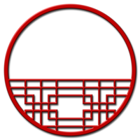 Chinese Window Frame. png