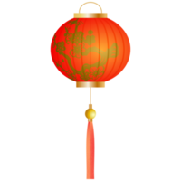 ilustração de lanterna chinesa. png