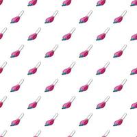 USB electronic cigarette pattern, cartoon style vector