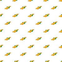 Seesaw pattern, cartoon style vector