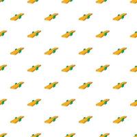 Seesaw pattern, cartoon style vector