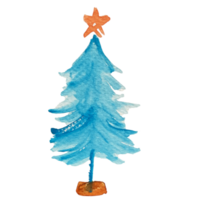 Aquarell Weihnachtselemente png