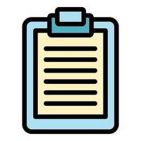 Game scenario icon color outline vector