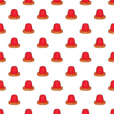 Siren pattern, cartoon style