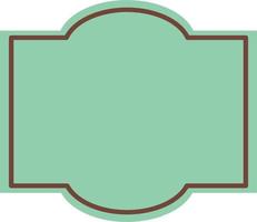 vintage style label design. vector
