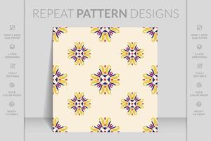 Flower seamless pattern background. Elegant texture for fabric art, wallpapers, textile, wrapping. vector