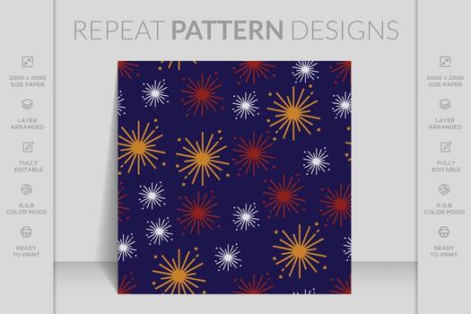 Abstract line design pattern background vectors with circles
