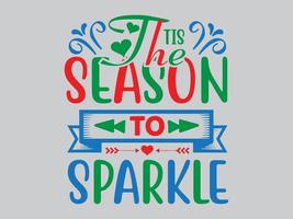 New Year T Shirt Design File vector